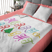 Merry & Bright Colourful Christmas Tree Festive