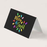 *~* Merry Bright colourful Neon Christmas Lights A