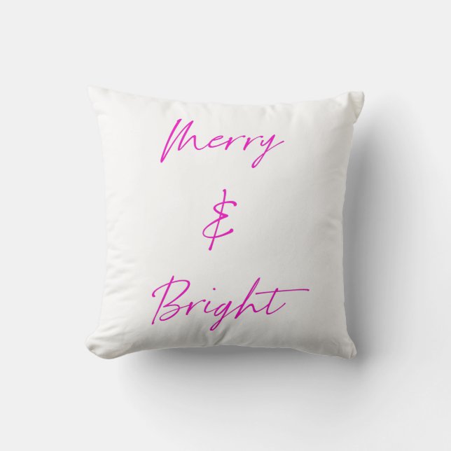 Merry & Bright Cushion (Front)