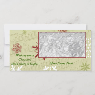Merry & Bright Holiday Card
