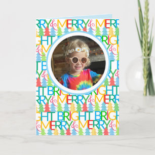 Merry & Bright Photo Holiday Card