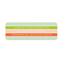 Merry + Bright Return Address Label