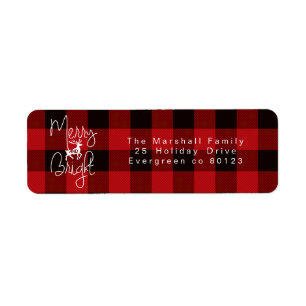 Merry & Bright Rustic Plaid