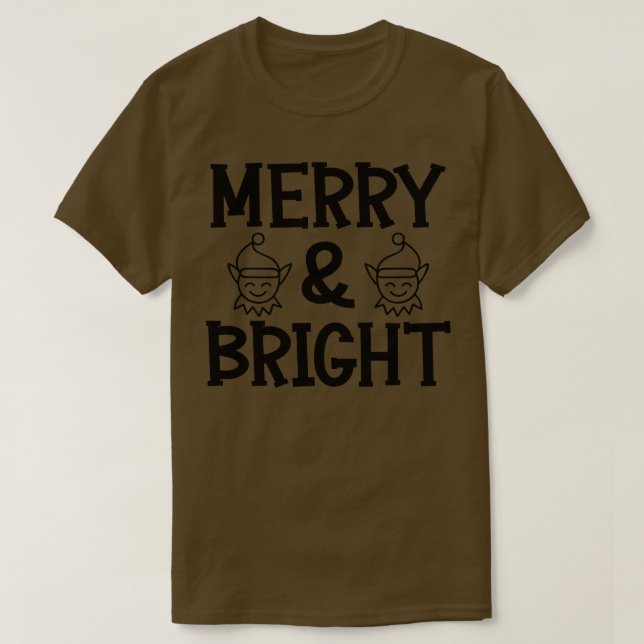 Merry Bright T-Shirt (Design Front)