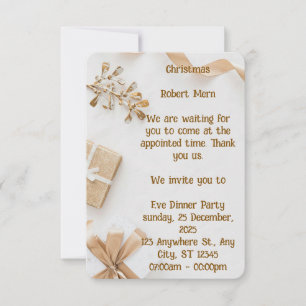 Merry & Bright, Together Tonight Invitation