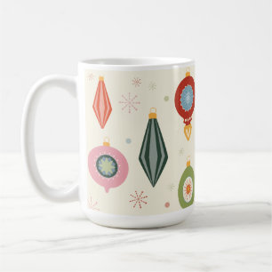 Merry & Bright Vintage Ornament Mug