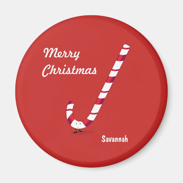 Merry Candy Cane | Magnet (Front)