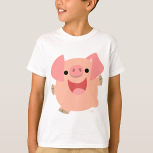 Merry Cartoon Pig children T-shirt