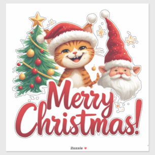 Merry Cat Christmas Style For Seasonal Accessories