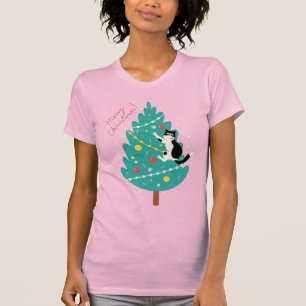 Merry Catmas - A Purr-fect Christmas Climb T-Shirt