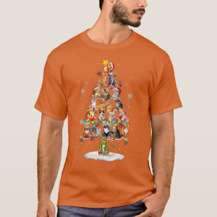 Merry Catmas Cat Mountain Christmas Tree Not Ugly  T-Shirt