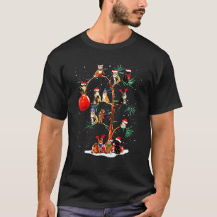 Merry Catmas Christmas Tree Cat 1 T-Shirt