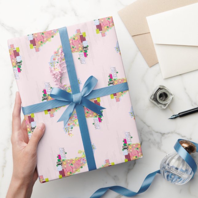 Merry Catmas Christmas Wrapping Paper (Gifting)