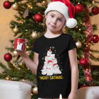 Merry Catmas Funny Cats Christmas Tree