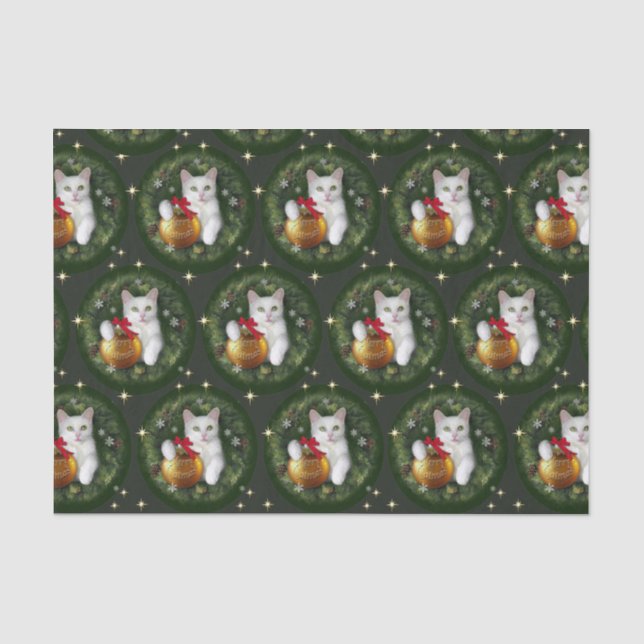 Merry Catmas Tissue Paper (Front)
