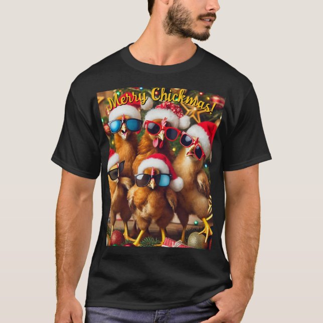 Merry Chickmas  T-Shirt (Front)