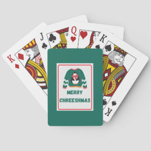 Merry Chreeshmas Penguin Sweater   Playing Cards