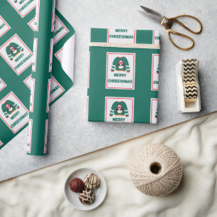 Merry Chreeshmas Penguin Sweater Wrapping Paper