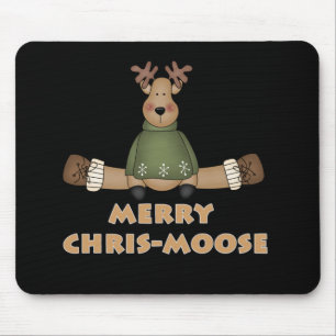 Merry Chris-Moose Mouse Mat