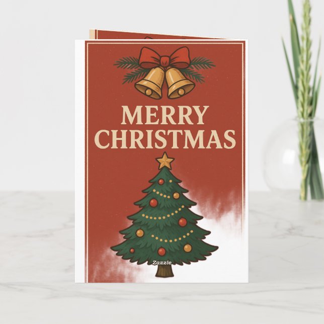 MERRY CHRISMAS INVITATION CARD (Back)