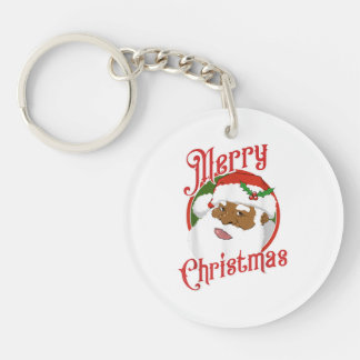 merry chrismas key ring