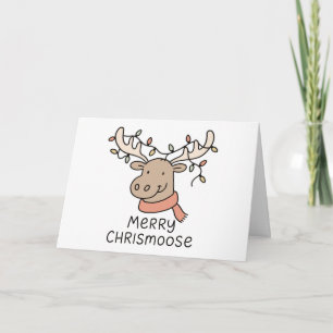 Merry Chrismoose - Funny Christmas Card