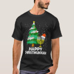 Merry Chrismukkah 2022 Christmas Santa Hat Happy H T-Shirt<br><div class="desc">Merry Chrismukkah 2022 Christmas Santa Hat Happy Hanukkah</div>