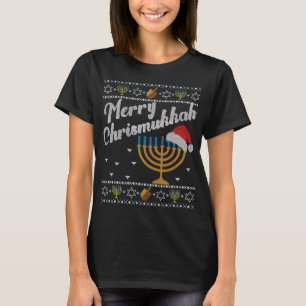 Merry Chrismukkah Christmas Hanukkah T-Shirt