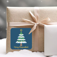 Merry Chrismukkah Cute Hanukkah Christmas Tree
