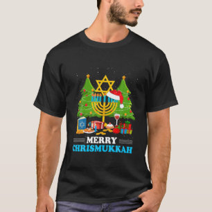 Merry Chrismukkah Hanukkah Jewish Chanukah T-Shirt