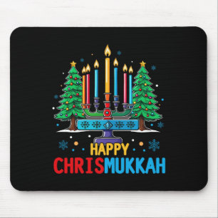 Merry Chrismukkah Happy Christmas Hanukkah 1 Mouse Mat