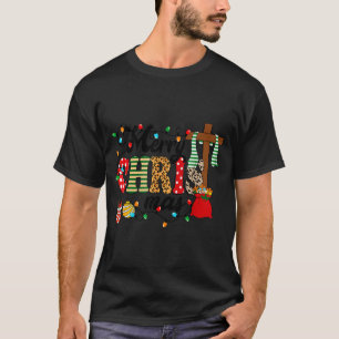 Merry Christ Mas Christian Christmas Jesus Christm T-Shirt