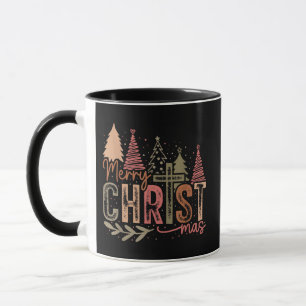Merry Christ Mas Christmas Christian Faith Jesus C Mug