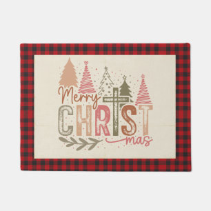 Merry "Christ"mas Doormat