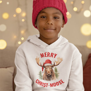 Merry Christ-moose Funny Christmas Moose