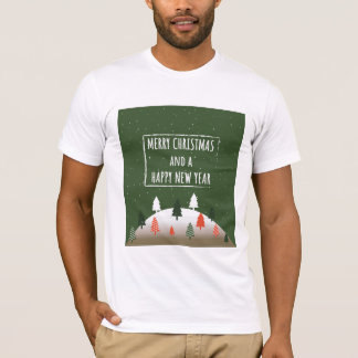 MERRY CHRISTMA Retro Design T-Shirt