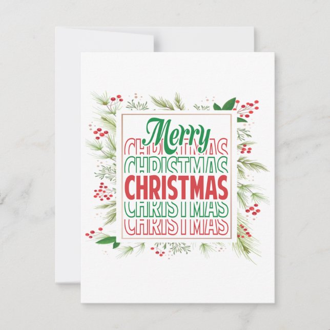 Merry Christmas   (Front)
