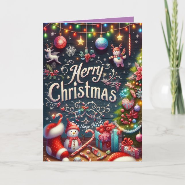 Merry Christmas14 Card (Front)