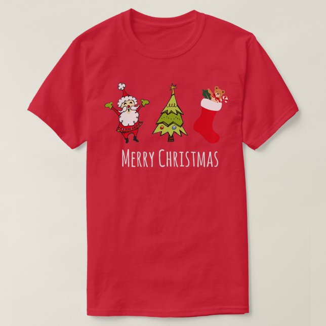 Merry Christmas 10  T-Shirt (Design Front)