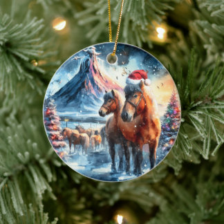 Merry Christmas - 11 Ceramic Tree Decoration