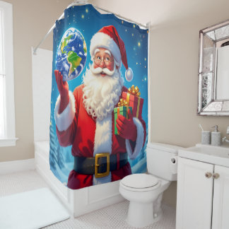 „Merry Christmas“1 Shower Curtain