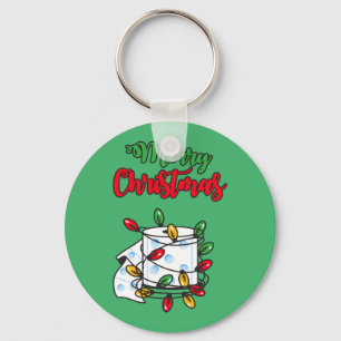 Merry Christmas 2020 - Toilet Paper Edition Key Ring
