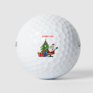 Merry Christmas 2021 Golf Balls