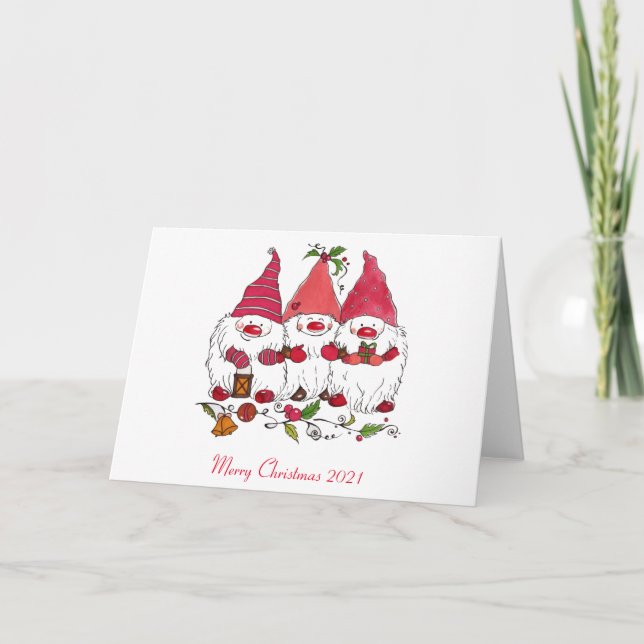 Merry Christmas 2021 Holiday Card (Front)