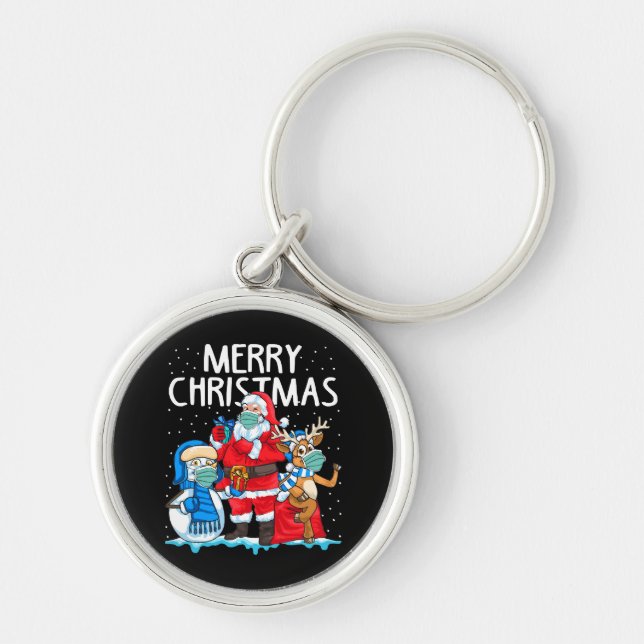 Merry Christmas 2023 Key Ring (Front)