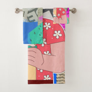 Merry Christmas 2024 Bath Towel Set