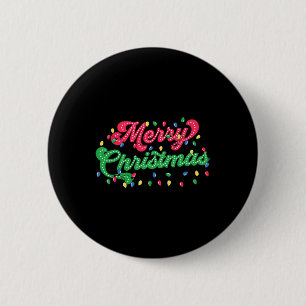 Merry Christmas 2024 Family Matching Christmas Lig 6 Cm Round Badge