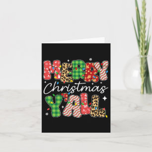 Merry Christmas 2024 Family Matching Christmas Lig Card