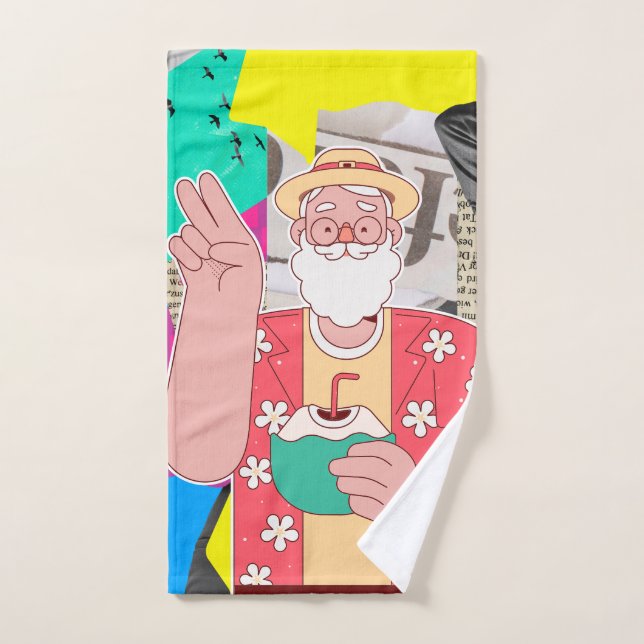 Merry Christmas 2024 Hand Towel (Hand Towel)