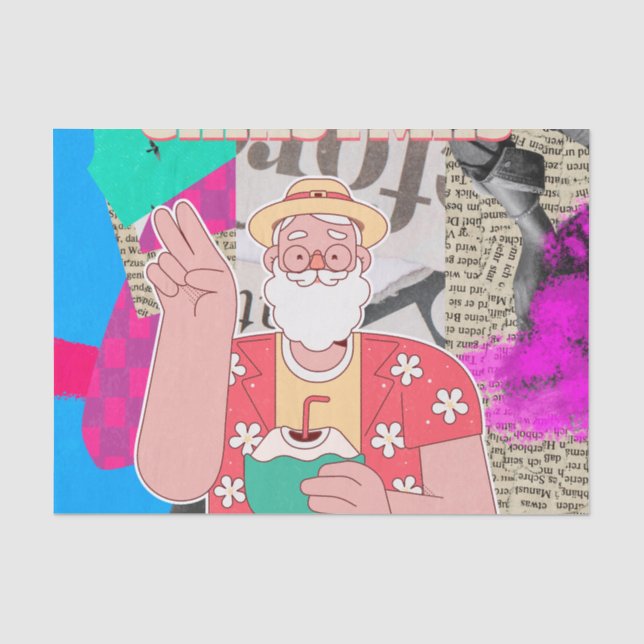 Merry Christmas 2024 Tissue Paper (Front)